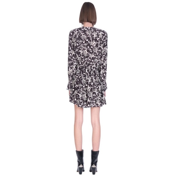 Isabel Marant Size 40/10 Etoile Floral Printed Capucine Mini Dress - Picture 9 of 9
